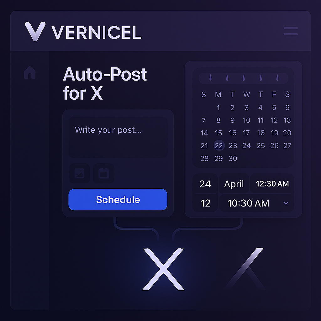 How Vernicel Makes Auto-Posting to X (Formerly Twitter) Effortless and Effective
